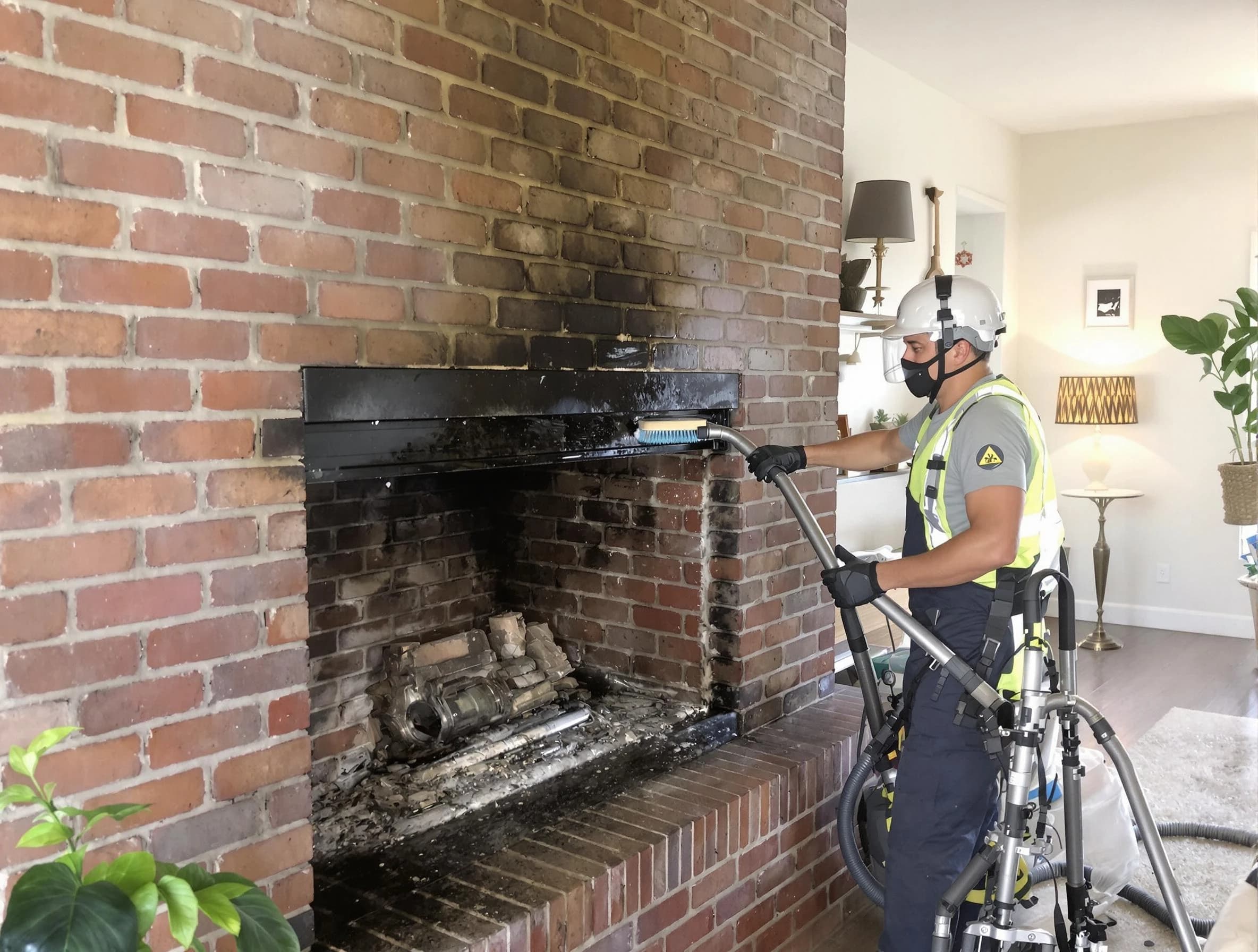 Castle Shannon Chimney Sweep providing fireplace cleaning services in Castle Shannon, PA