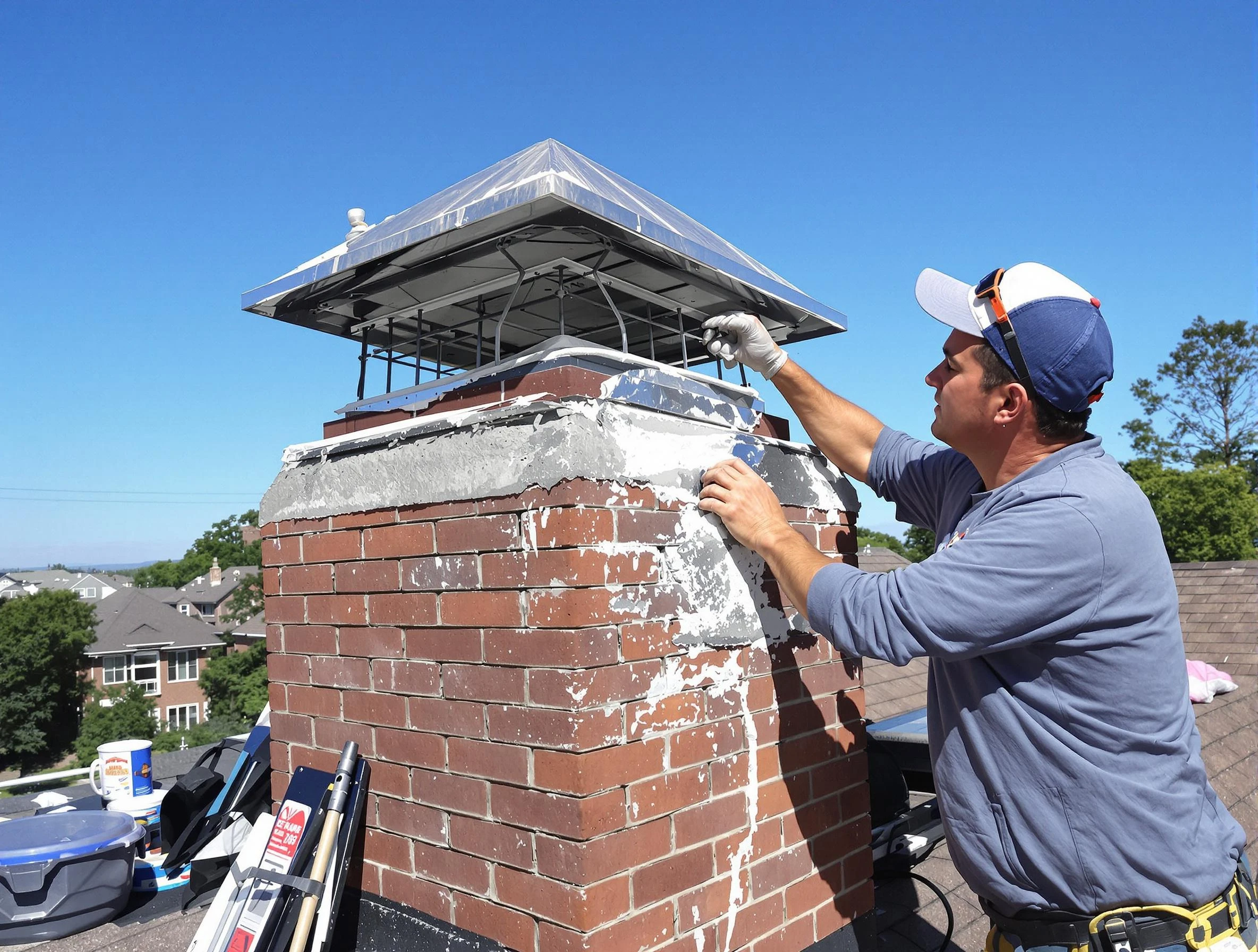 Chimney Crown Services in Castle Shannon