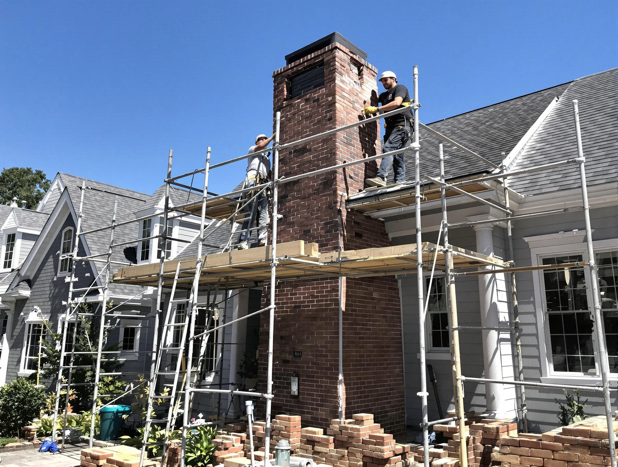 Chimney Rebuilding in Castle Shannon